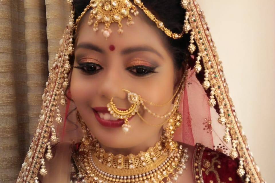 Bridal makeup