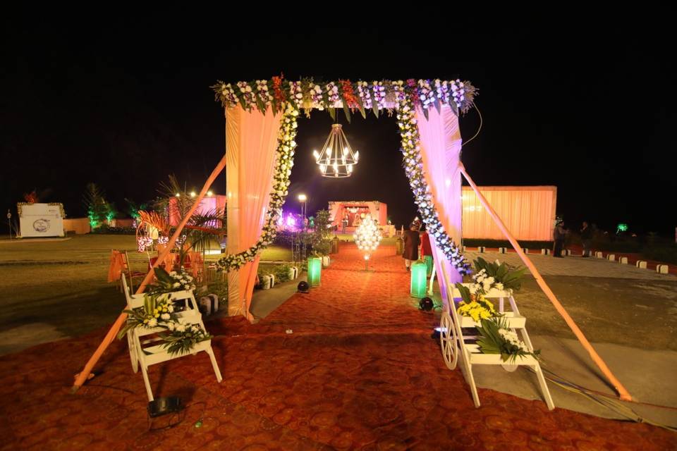 Entrance decor