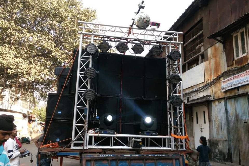 dj sound setup