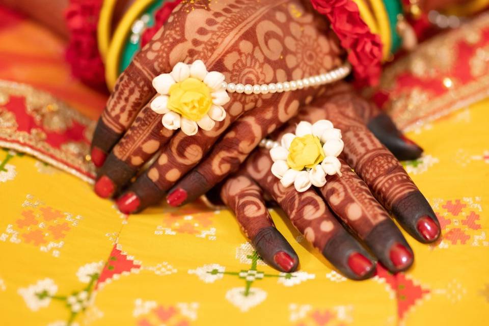 Bride Haldi