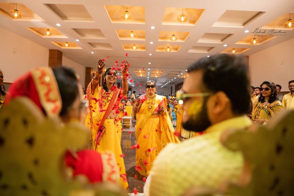 Bride & Groom Haldi