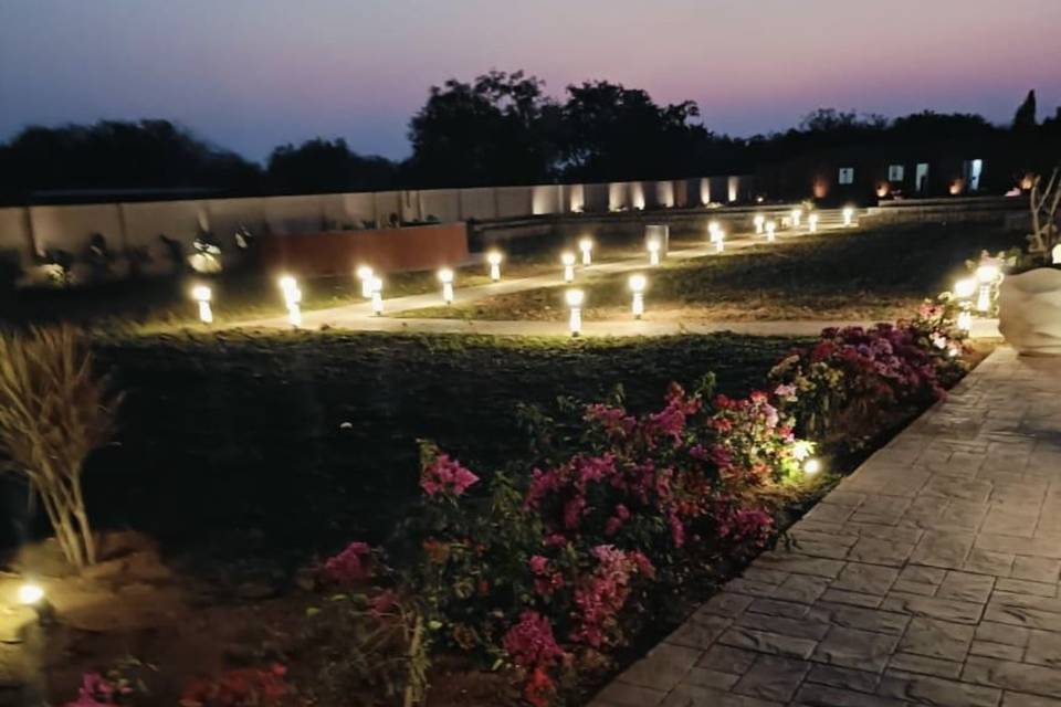 Lawn area
