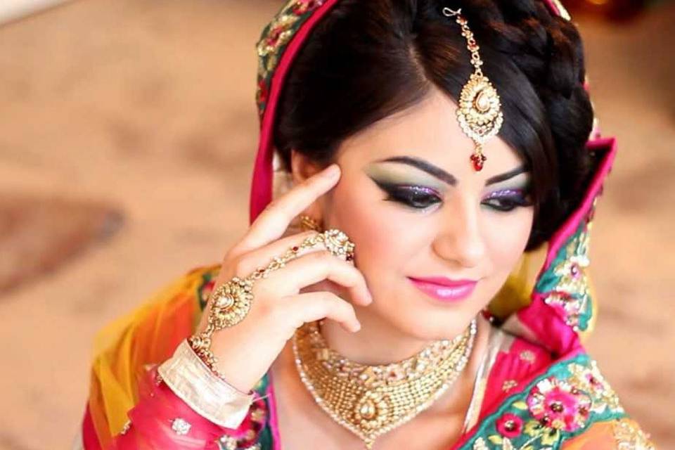 Bridal makeup