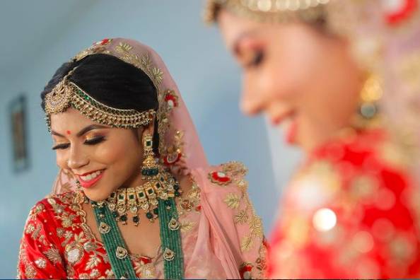 Bridal makeup