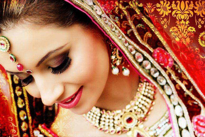 Bridal makeup