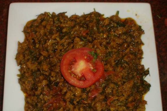 Soya kheema