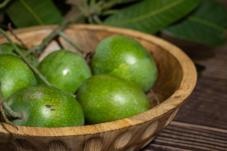 Wooden bowl