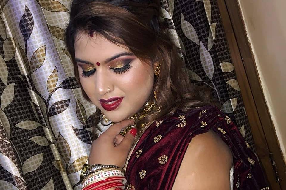 Bridal makeup