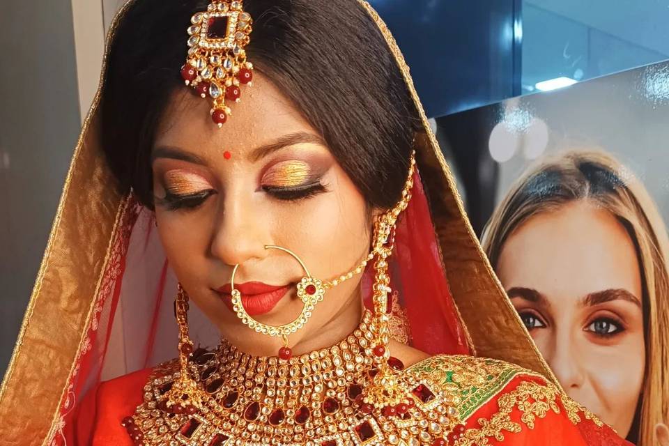 Bridal makeup