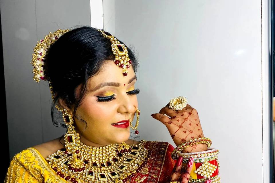 Bridal makeup