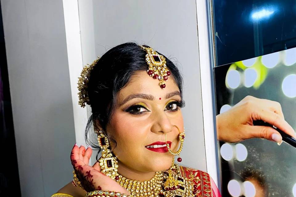 Bridal makeup