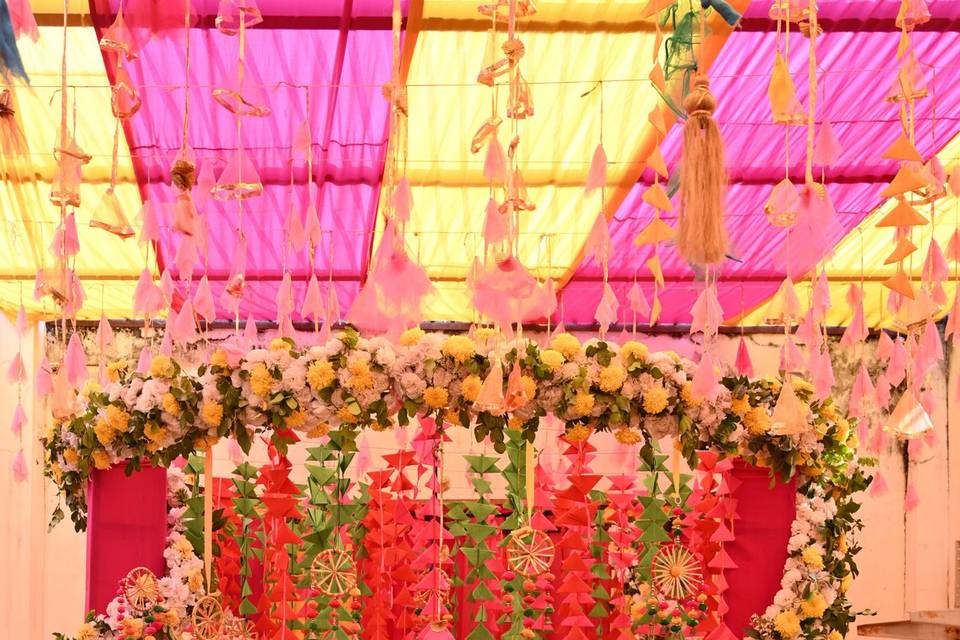 Haldi decor