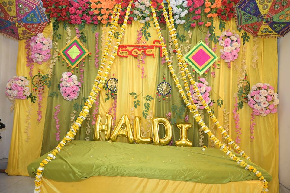 Haldi decor