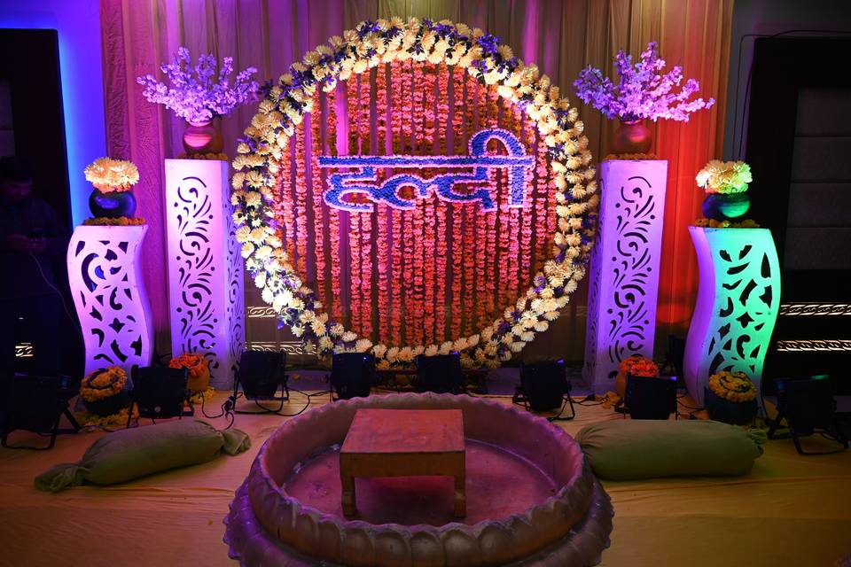 Haldi decor