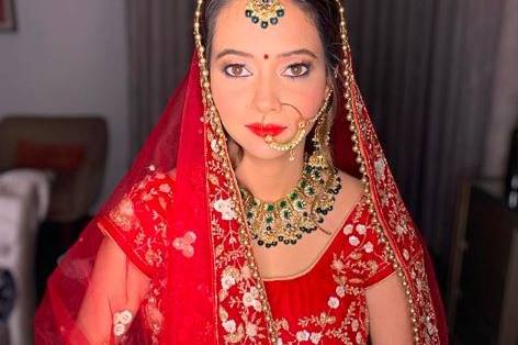 Bridal makeup