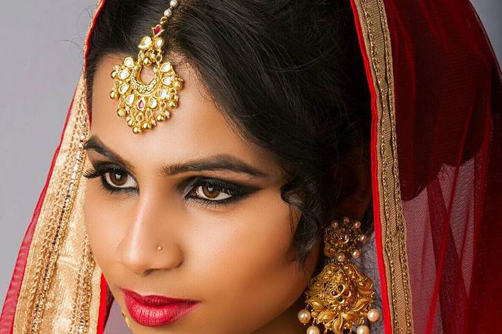 Bridal makeup