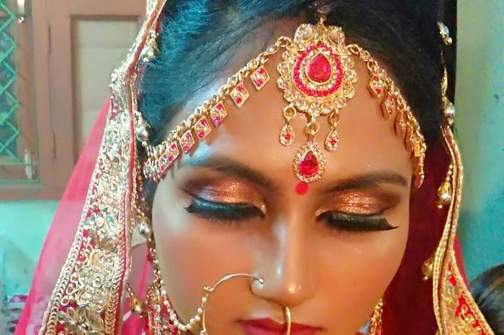 Bridal makeup