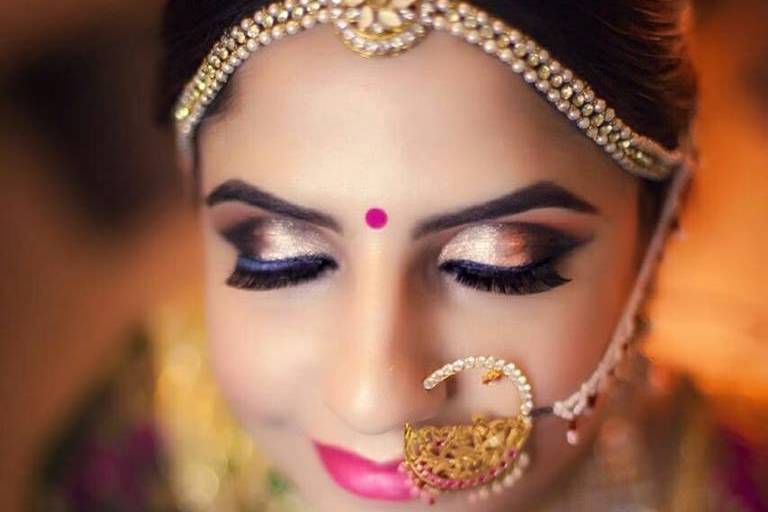 Bridal makeup