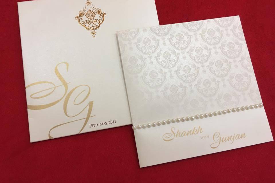 Wedding invitation card