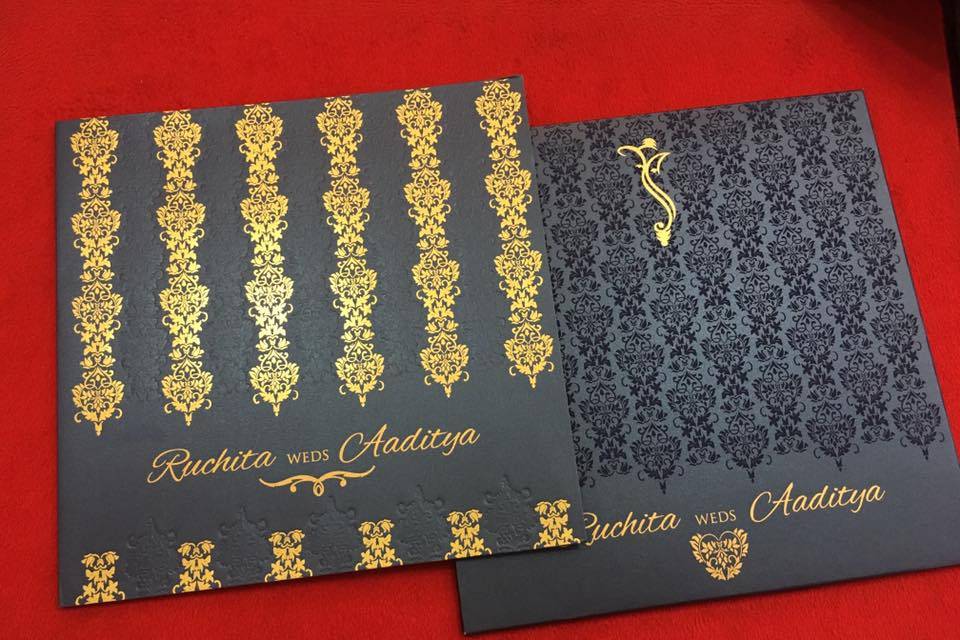 Wedding invitation card