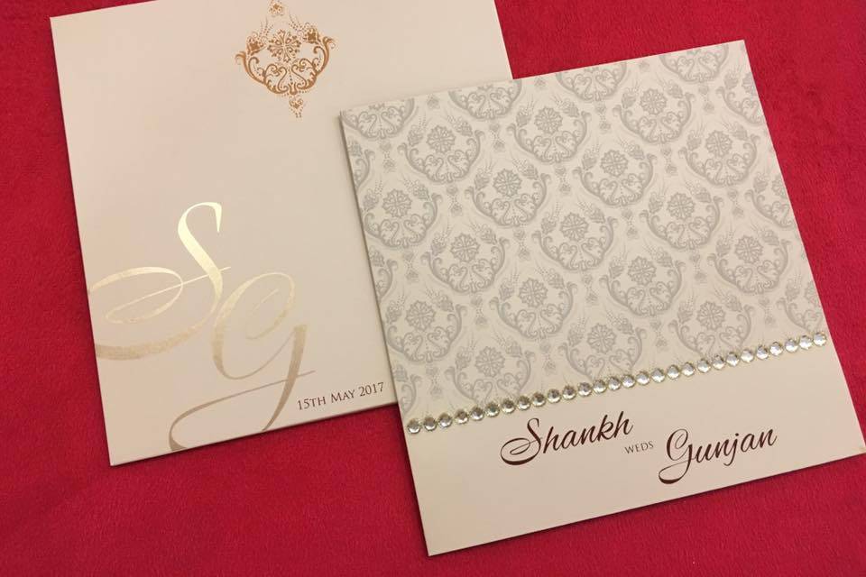 Wedding invitation card