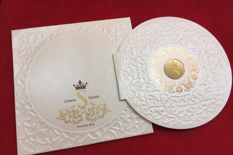 Wedding invitation card