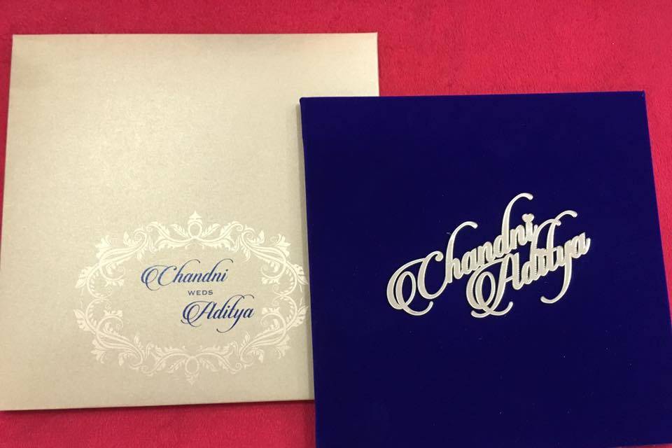 Wedding invitation card