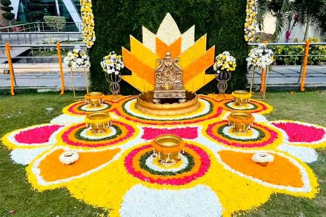 Haldi decor