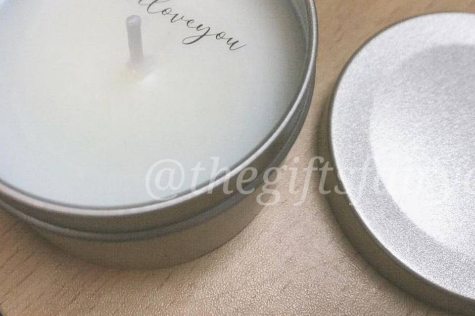 Message candle