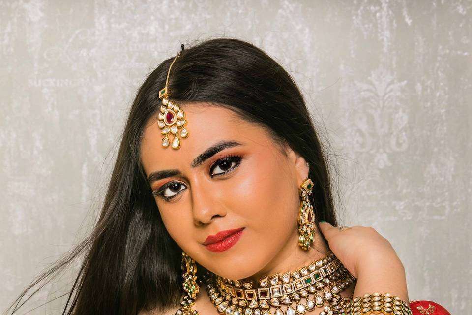 Bridal makeup