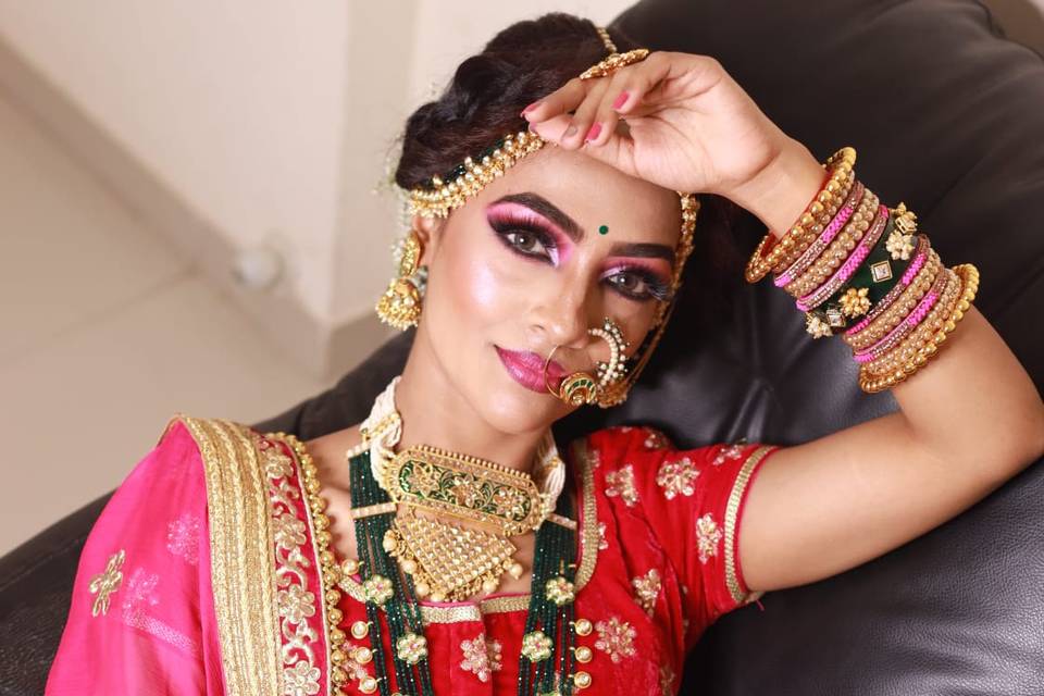 Bridal makeup