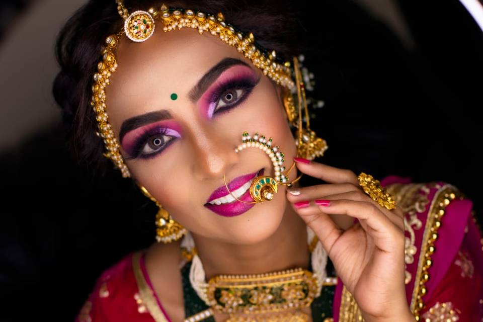 Bridal makeup