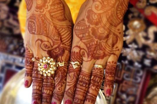 Wedding mehndi