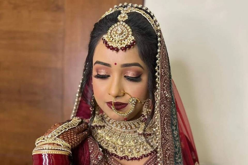 Bridal look