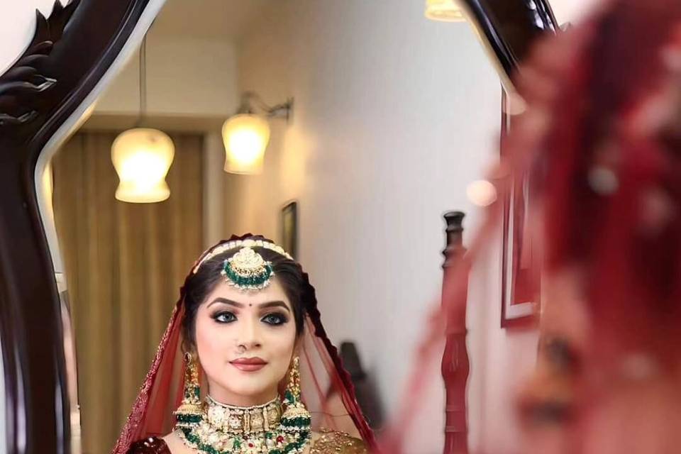 Bridal look