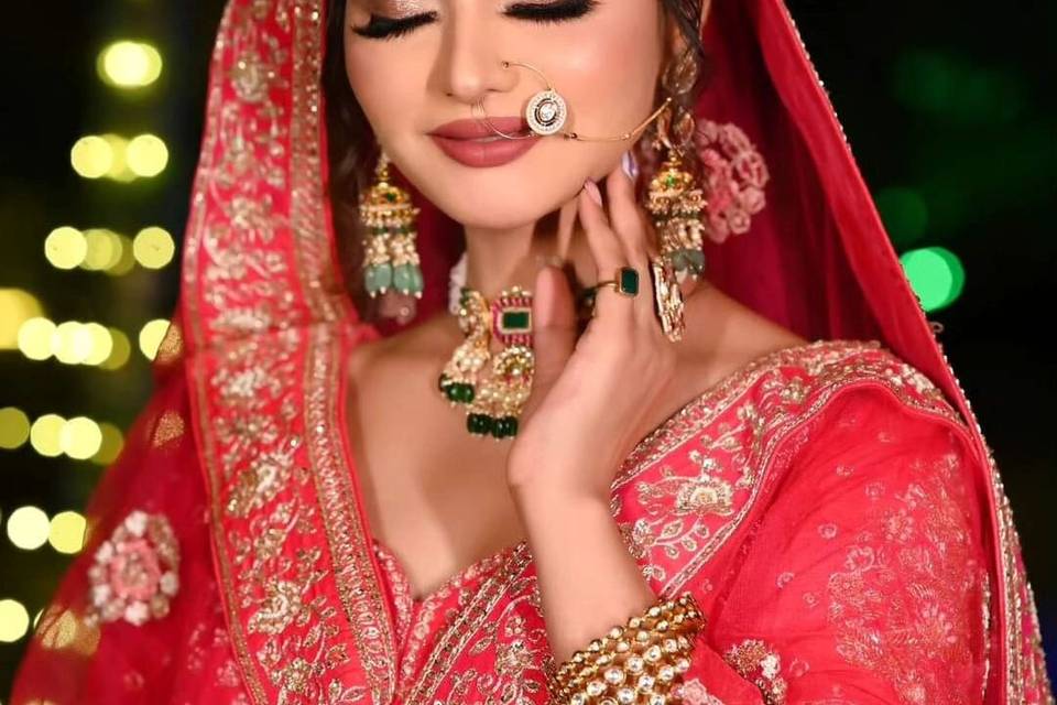 Bridal look