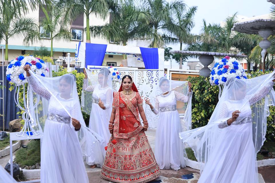 Bride and Groom Entry