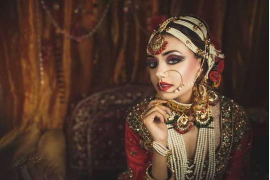 Bridal makeup