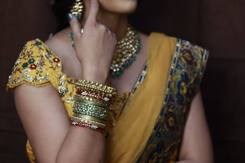 Mehndi bride