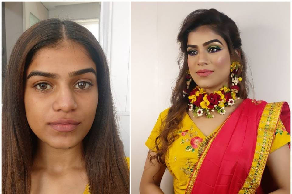 Haldi bride