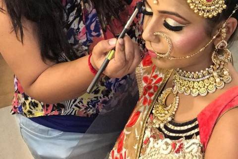 Bridal makeup