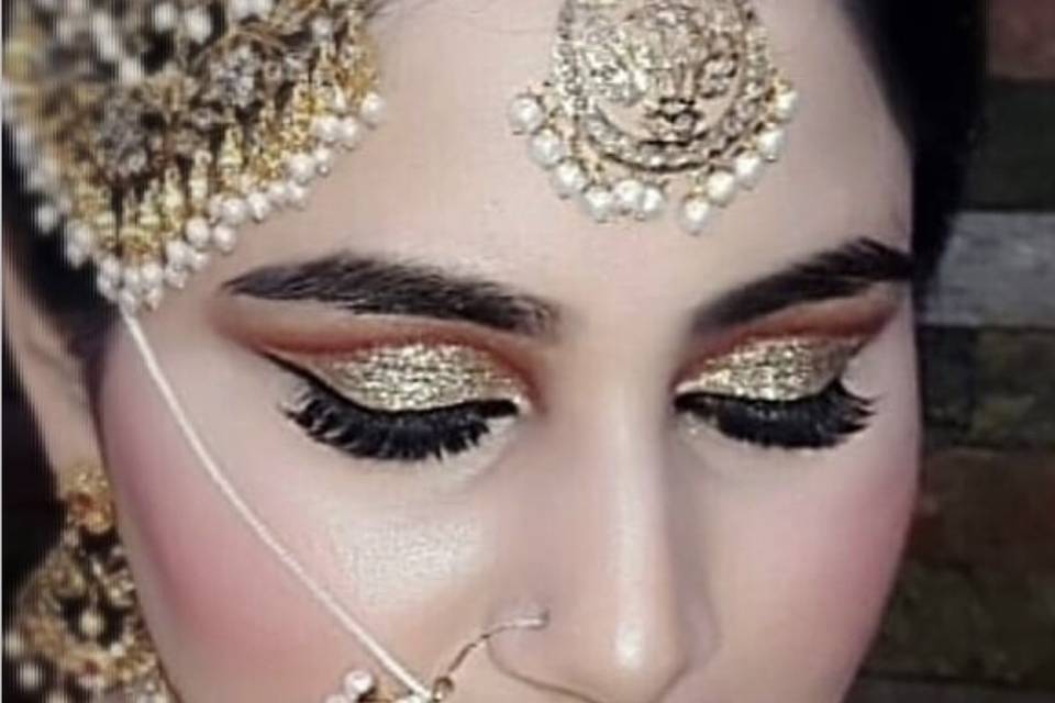 Bridal makeup