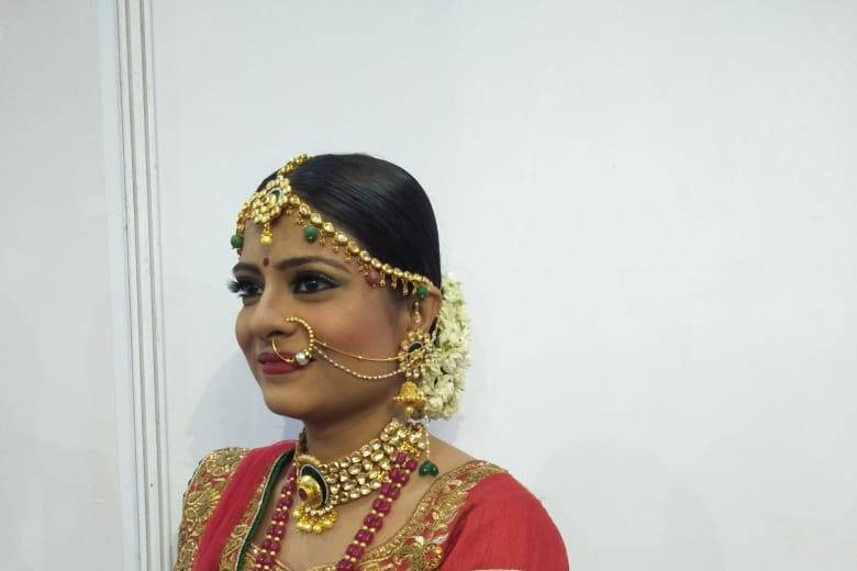 Bridal makeup