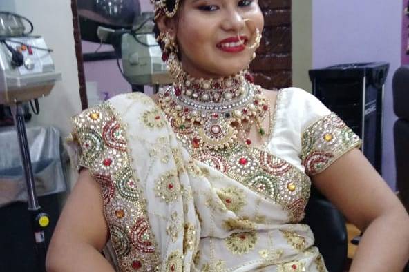 Bridal makeup