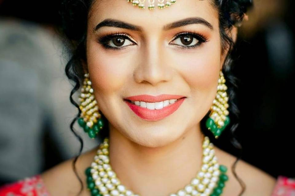 Bridal makeup