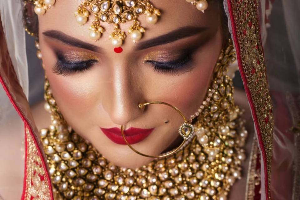 Bridal makeup