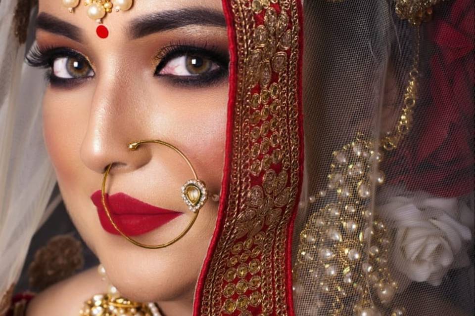 Bridal makeup