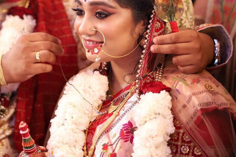 Bridal makeup