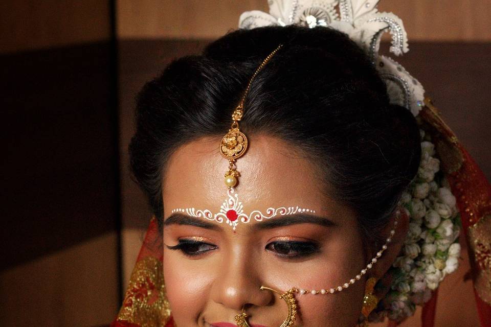 Bridal makeup