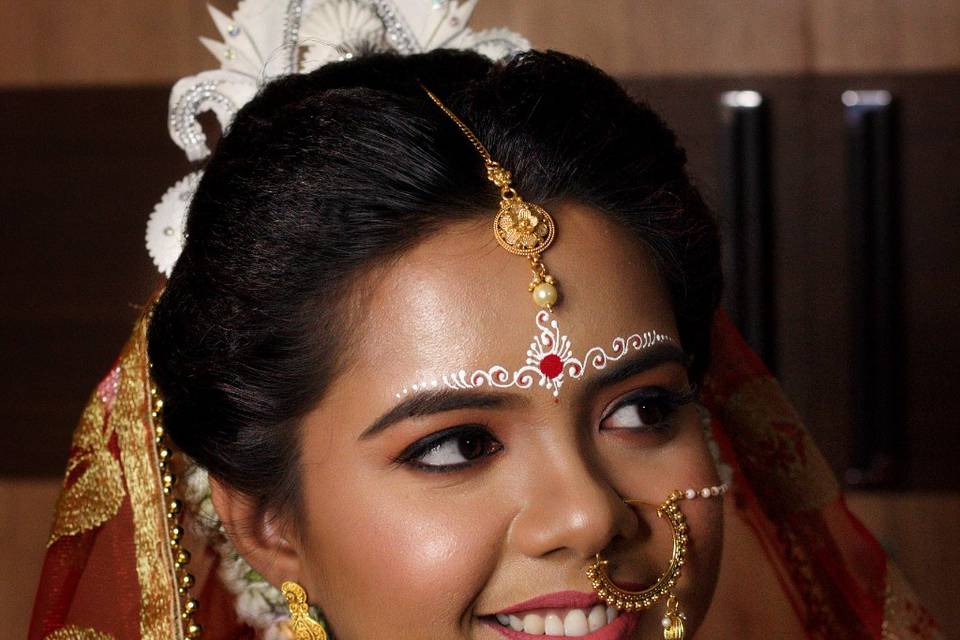 Bridal makeup